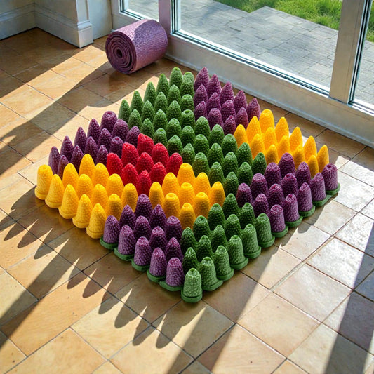 Dorex Interlocking Acupressure Tiles - Vitality Mix