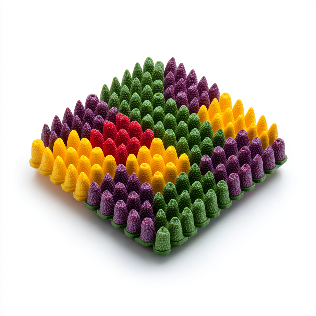 Dorex Interlocking Acupressure Tiles - Vitality Mix